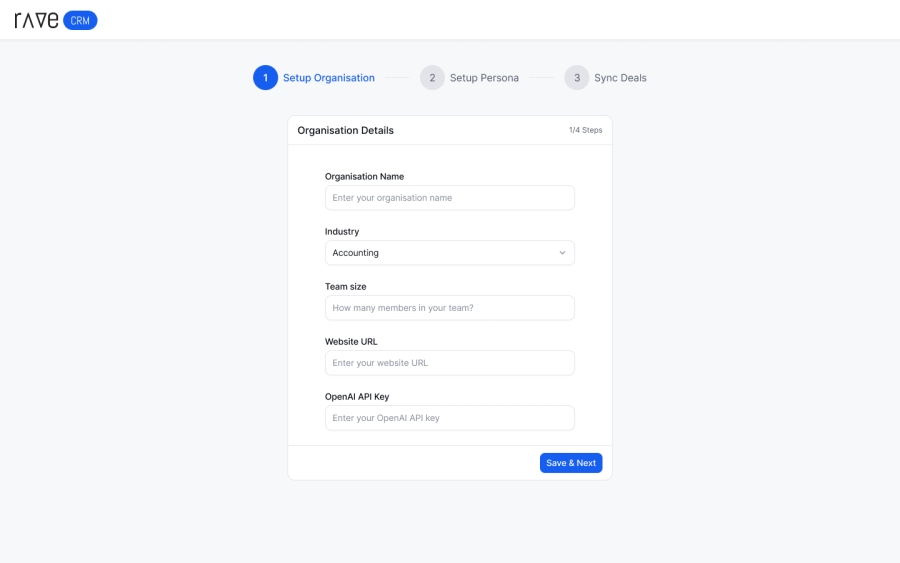 Onboarding, step one: the organisation